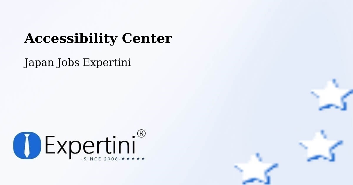 Accessibility Statement – Misawa - Japan Jobs Expertini