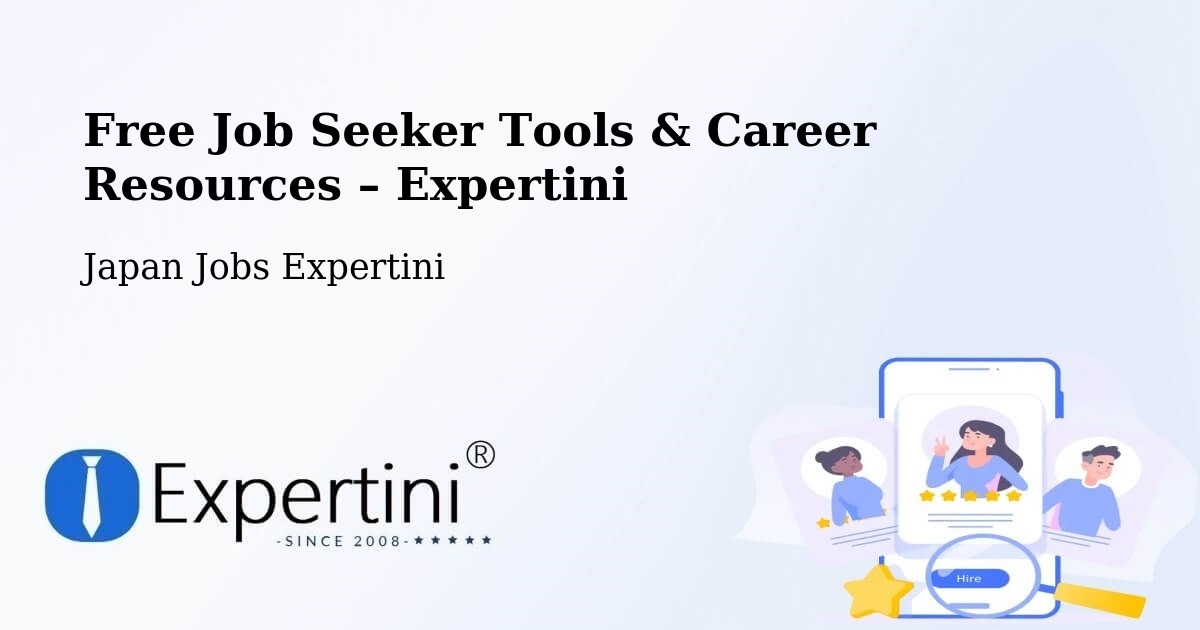 Free Job Seeker Tools & Career Resources – Misawa - Misawa, Japan Jobs Expertini