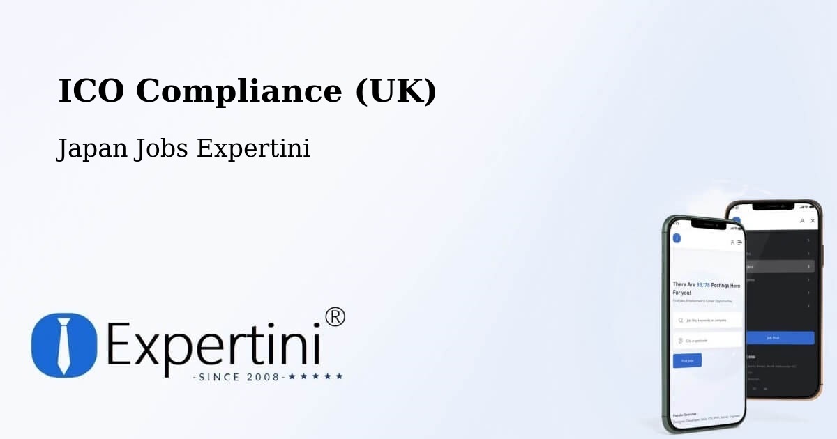 UK Data Protection & ICO Compliance – Misawa - Japan Jobs Expertini