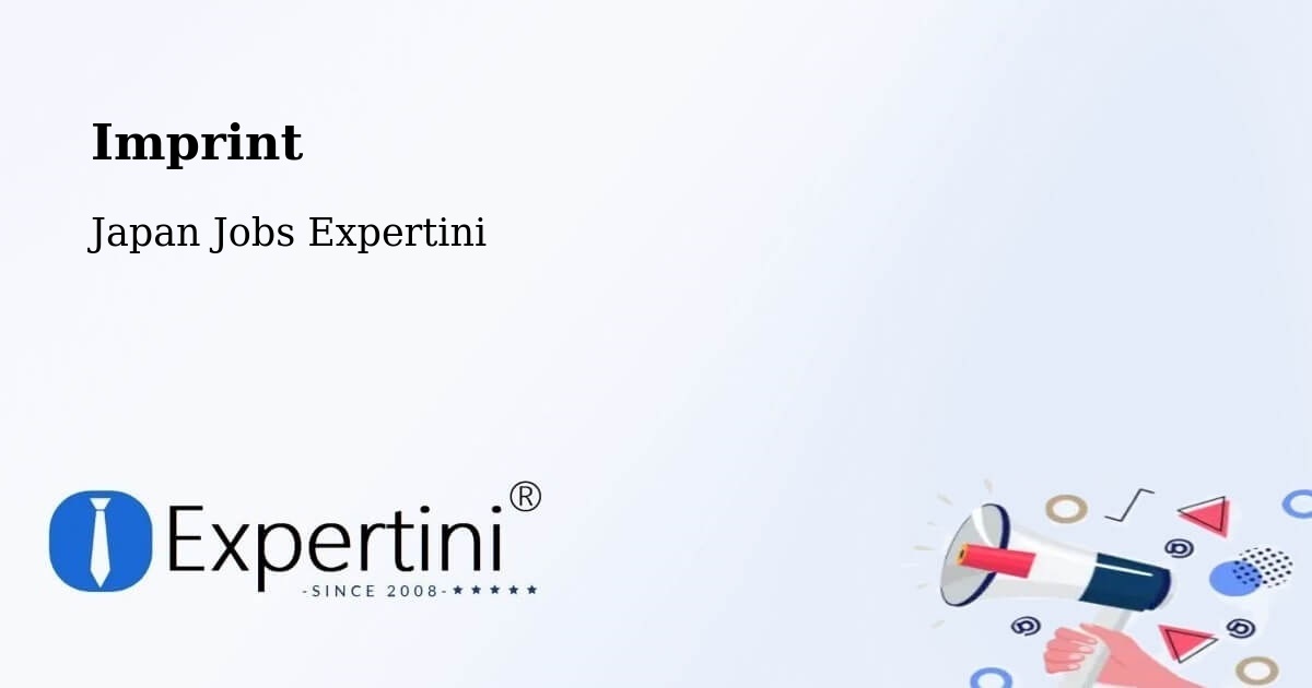 Imprint – Misawa - Japan Jobs Expertini